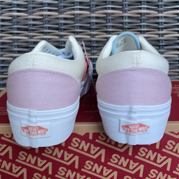 Vans Era Platform Twill Pastel Block/True White WMNS - Picture 14 of 16